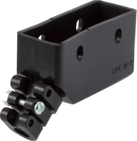 Cherry Switches Borítás GP báziskapcsolóhoz 0015-0703 Vezeték kimenet, 45 ° Fekete Alkalmas GP bázis