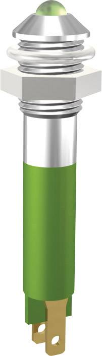 LED jelzőlámpa 3mm 24V zöld Signal Construct SMQD06214