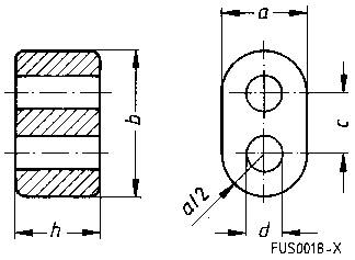 Epcos kettős vasmag, 330nH, B62152A1X1 2. kép