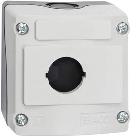 BACO Üres készülékdoboz furattal LBX0100