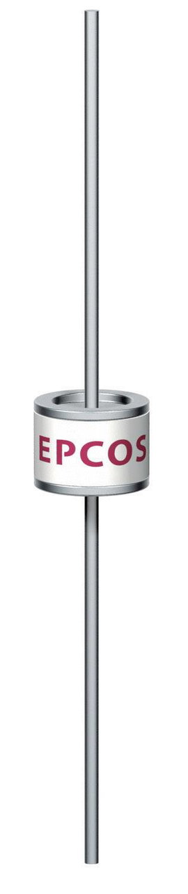 Epcos túlfeszültség levezető, standard fém-kerámia, Ø8x6mm, 5kA, B88069XF20T102 EC90X