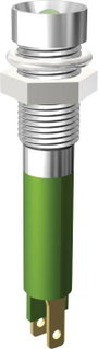 LED jelzőlámpa 3mm 24V zöld Signal Construct SMZD06214 bélyegkép