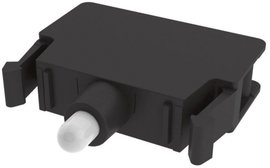 LED elem nyomó 30 V/DC, 30 V/AC Pizzato Elettrica E2LP1A2V1 1 db