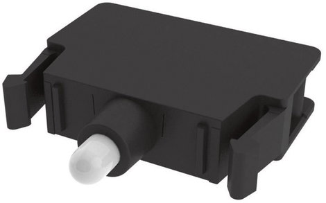 LED elem nyomó 30 V/DC, 30 V/AC Pizzato Elettrica E2LP1A2V1 1 db