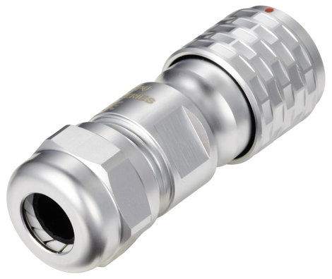 Kerek dugaszolós csatlakozó, Push-Pull IP67 6 pól. dugó 5 A SF1210/P6 II Weipu 1 St. 3. kép