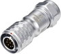 Kerek dugaszolós csatlakozó, Push-Pull IP67 9 pól. dugó 3 A SF1210/P9 II Weipu 1 St. bélyegkép