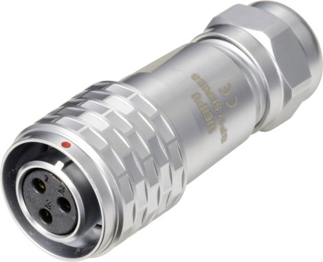 Kerek dugaszolós csatlakozó, Push-Pull IP67 3 pól. dugó 13 A SF1210/S3 I Weipu 1 St.