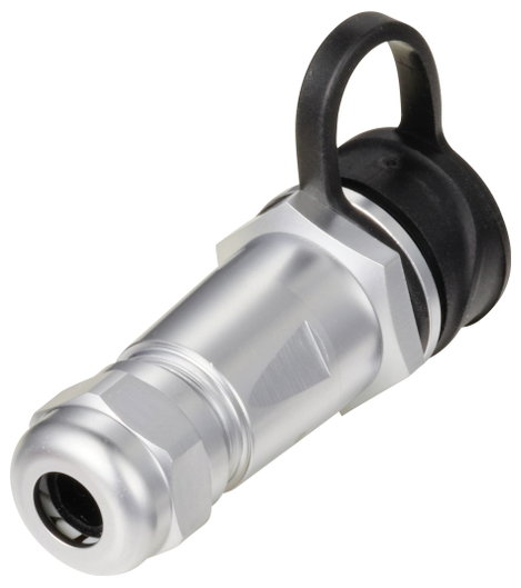 Kerek dugaszolós csatlakozó, Push-Pull IP67 2 pól. In-Line aljzat 13 A SF1211/S2 I Weipu 1 St. 3. kép