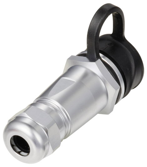 Kerek dugaszolós csatlakozó, Push-Pull IP67 3 pól. In-Line aljzat 13 A SF1211/S3 I Weipu 1 St. 2. kép