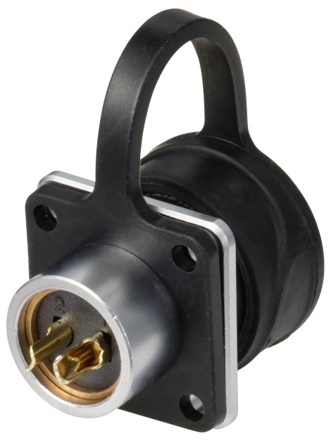 Kerek dugaszolós csatlakozó, Push-Pull IP67 2 pól. aljzat 13 A SF1213/S2 Weipu 1 St. 3. kép