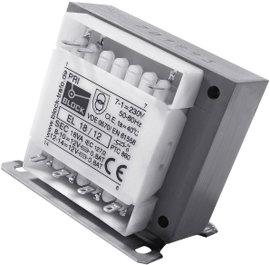 Biztonsági transzformátor 2 x 12 V Block EL 28/12