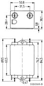 Epcos Hálózati zavarszűrő SIFI B, fokozott csillapítás STANDARD SZŰRŐ, SIFI B, 2X20A 250V 115 - 250 2. bélyegkép