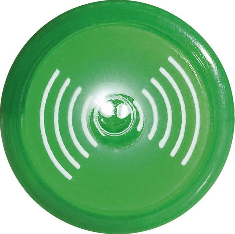Akusztikus jeladó 16 mm, 12V/DC piros, Tru Components 2. kép
