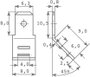 Dugasznyelvek heggesztett csatlakozáshoz 6,3 x 0,8 mm Vogt Verbindungstechnik 2. bélyegkép