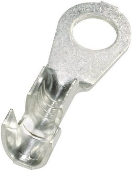 Gyűrűs kábelsaru 0.5 mm² 1 mm² M3 Szigetelés nélkül Fémes Vogt Verbindungstechnik 3310A.68 1 db