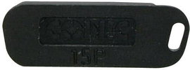 Lezáró kupak Conec 160X10419X Fekete 1 db