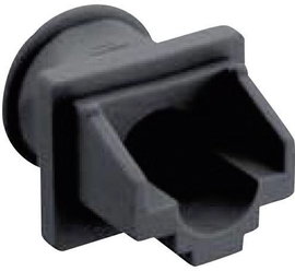 Sapka RJ45 csatlakozó dugóhoz, fekete, Lumberg 2533 01