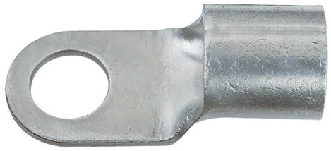 Gyűrűs kábelsaru 4 mm² 6 mm² M8 Szigetelés nélkül Fémes Klauke 16508 1 db