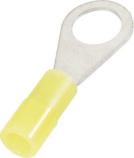 Gyűrűs kábelsaru 0.1 mm² 0.4 mm² M2 Részlegesen szigetelt Sárga Cimco 180008 1 db