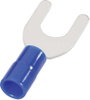 Villás kábelsaru 1.5 mm² 2.5 mm² M4 Részlegesen szigetelt Kék Cimco 180144 1 db bélyegkép