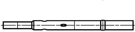 Mérőhegy, rugóérintkezős mérőtüske PTR H 1015 C 2. kép