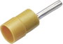 Krimpelhető stift kábelsaru 0,1 - 0,4 mm², Ø 1 mm, hossz: 9 mm, részlegesen szigetelt, sárga, Cimco bélyegkép