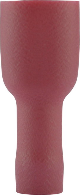 Lapos csúszósaru hüvely 4,8 x 0,5 mm, szigetelt, kék, Vogt Verbindungstechnik 396105S