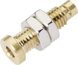 Labor csatlakozóaljzat Alj, beépíthető, függőleges stift Ø: 3 mm Ezüst Schnepp EBU 3000 1 db