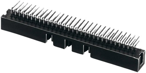 Póluscsatlakozó, RM 2,54 Raszterméret: 2.54 mm Pólusszám: 2 x 5 137-10-2-00-2 W & P Products Tartalo