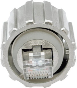 Dugó készlet, RJ45 Dugó, egyenes Pólusszám: 8P8C 17-10013 Conec Tartalom: 1 db
