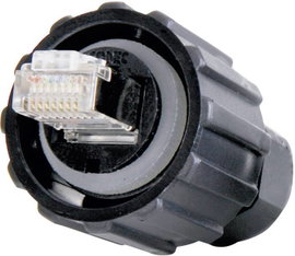 RJ45 dugó készlet Dugó, beépíthető Pólusszám: 8P8C 17-100474 Conec Tartalom: 1 db