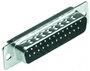 D-SUB tűs kapocsléc 180 ° pólusszám: 25 MH Connectors MHDB25-SP 1 db 2. bélyegkép