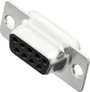 D-SUB hüvelyes kapocsléc 180 ° pólusszám: 9 MH Connectors MHDB09-SS 1 db bélyegkép