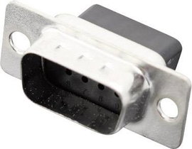D-SUB tűs kapocsléc 180 ° pólusszám: 9 MH Connectors MHDBC09-SP 1 db