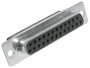 D-SUB hüvelyes kapocsléc 180 ° pólusszám: 25 MH Connectors MHDBC25-SS 1 db 2. bélyegkép