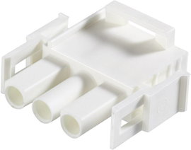 Universal csatlakozódugó ház, 4 pólus, RM 6,35 mm, TE Connectivity Universal-MATE-N-LOK 350779-4