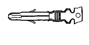Krimpelhető érintkező Universal-MATE-N-LOK-hoz 926897-3 TE Connectivity Tartalom: 1 db 2. kép