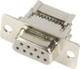 D-SUB hüvelyes kapocsléc 180 ° pólusszám: 9 Harting 09 66 118 7500 1 db bélyegkép