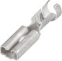 Lapos csúszósaru hüvely 6,3 x 0,8 mm, szigeteletlen, fém, TE Connectivity 1-160304-2 bélyegkép