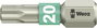 TORX® nemesacél bitek, 25 mm Wera 05071034001 T20 6,3 mm (1/4) hatlapú DIN 3126-C 6,3, ISO 1173 Hoss bélyegkép