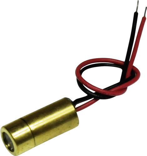 Lézermodul keresztvonal piros 5 mW Laserfuchs LFC650-5-12(9x20) 2. kép