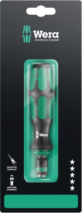 Wera 817 R csavarhúzó BIT tartó nyél 1/4 (6.3 mm)