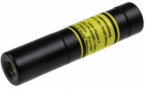 Lézermodul pont piros 1 mW Laserfuchs LFD650-1-4.5(15x68) 2. kép