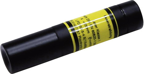 Lézermodul keresztvonal piros 5 mW Laserfuchs LFC650-5-4.5(15x68)45 2. kép