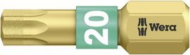 Gyémántbevonatos ötvözött szerszámacél Torx BIT, T 20 Wera 867/1 BDC TX20X25 05066104001