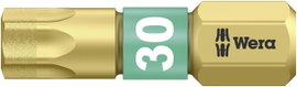 Gyémántbevonatos ötvözött szerszámacél Torx BIT, T 30 Wera 867/1 BDC TX30X25 05066108001