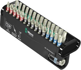 Wera 05071109001 30 részes Bit készlet, BC Stainless/30 Bit-Check