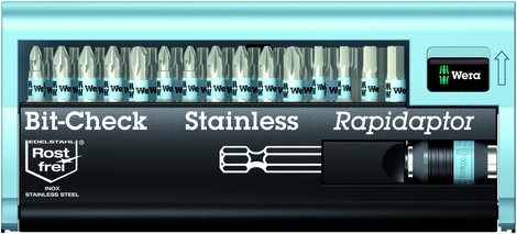 Wera 05071109001 30 részes Bit készlet, BC Stainless/30 Bit-Check 2. kép