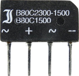 Szilícium hídegyenirányító B250C1500/1000 600V