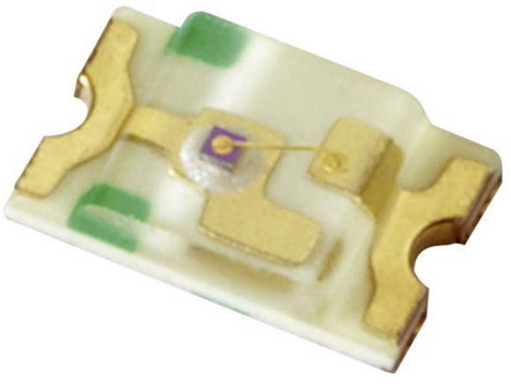 SMD LED 0805 Narancs 180 mcd 110 ° 20 mA 2.1 V Kingbright KPHCM-2012SECK